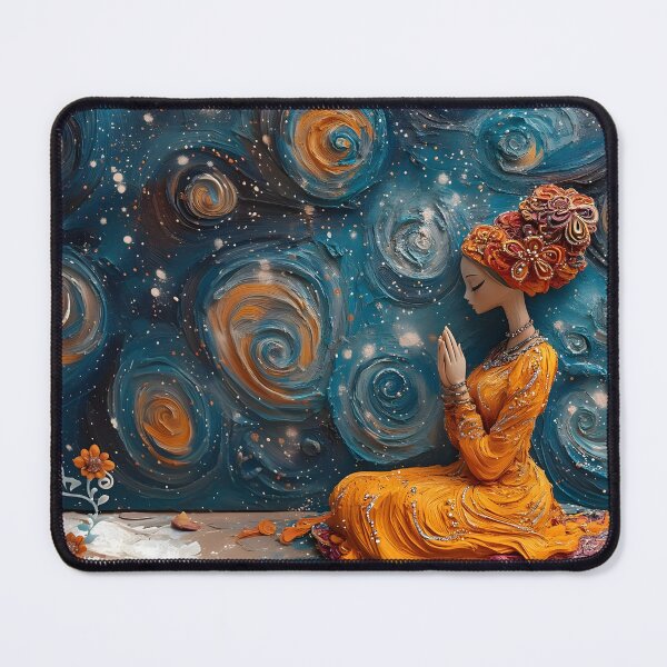 Item preview, A meditator in the night designed and sold by Raphaelle83.