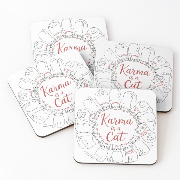 Item preview, Karma is a Cat designed and sold by oasisbt.