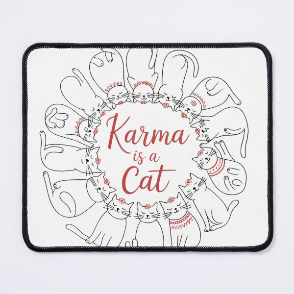 Item preview, Karma is a Cat designed and sold by oasisbt.