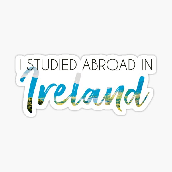 Artikel-Vorschau von Irland Studieren im Ausland, designt und verkauft von UnderwaterSky.