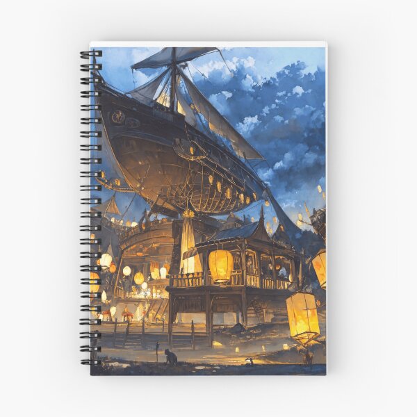 Item preview, Lantern Festival Skyship Poster   designed and sold by SEIMEI2025.