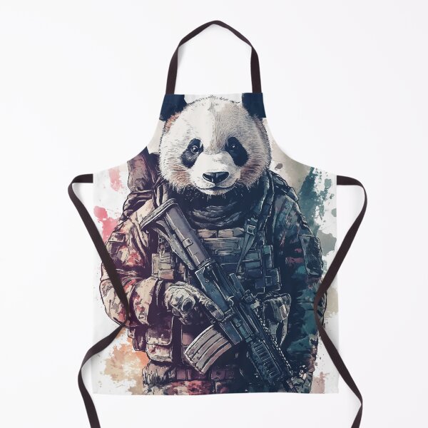 Item preview, Tactical Panda Warrior Art - Military Combat Panda Design designed and sold by noolook.