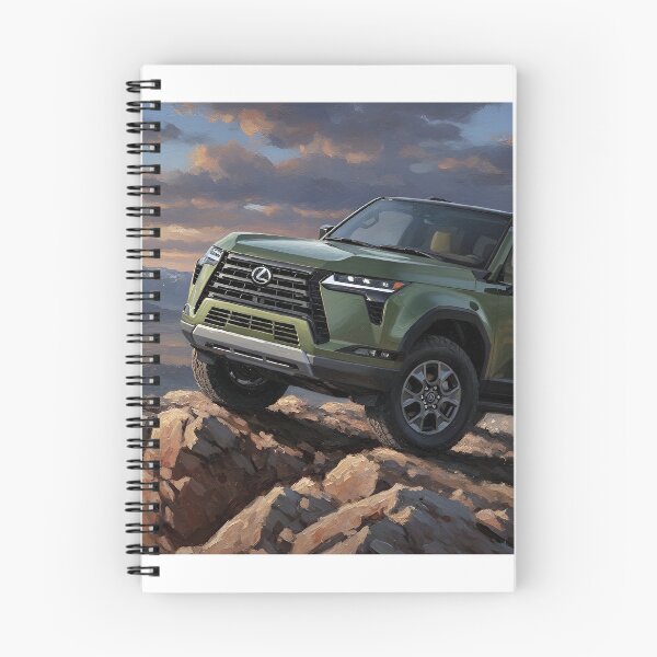 Item preview, 2024 Lexus GX550 Overtrail Fanart (Nori Green) designed and sold by Peterson Designs.