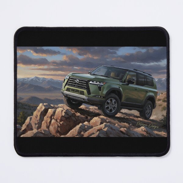 Item preview, 2024 Lexus GX550 Overtrail Fanart (Nori Green) designed and sold by Peterson Designs.