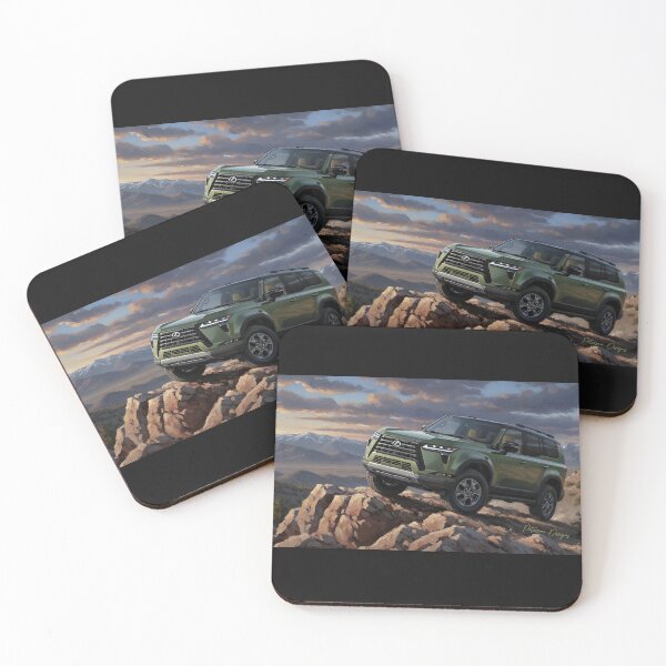 Item preview, 2024 Lexus GX550 Overtrail Fanart (Nori Green) designed and sold by Peterson Designs.