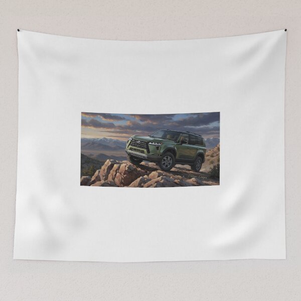 Item preview, 2024 Lexus GX550 Overtrail Fanart (Nori Green) designed and sold by Peterson Designs.
