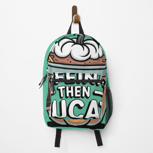 Item preview, Caffeinate Then Educate | Funny Pumpkin Spice Coffee Teacher Design designed and sold by Zeltagold8.