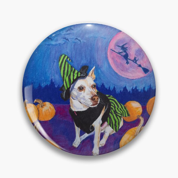 Item preview, Spooky Season Is Upon Us (Halloween Chihuahua) designed and sold by scribblesbyelr.