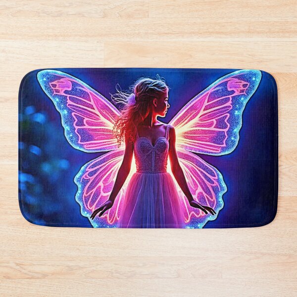 Item preview, Glowing Mystical Butterfly Fairy Art designed and sold by Health And Fitness Posts e-Store.