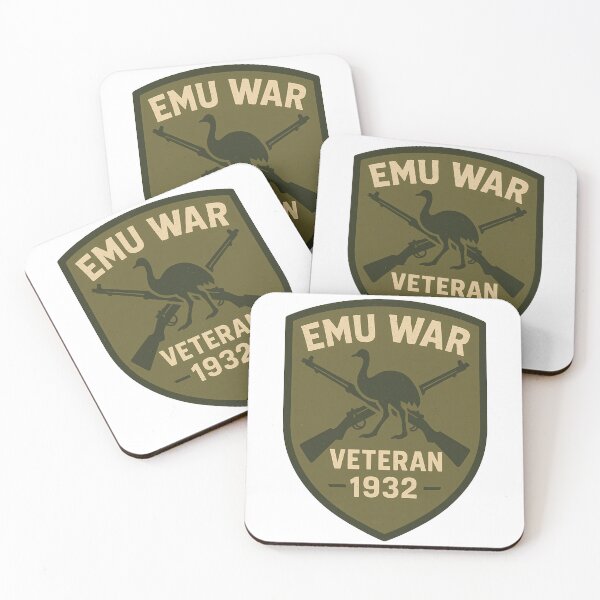 Item preview, Emu War Veteran Badge designed and sold by k3rstman1.