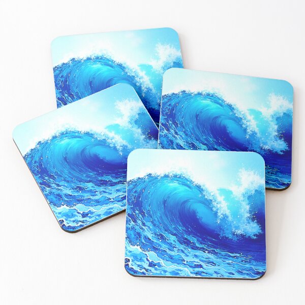 Item preview, Powerful Ocean Wave Surge designed and sold by Health And Fitness Posts e-Store.