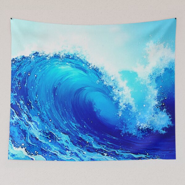 Item preview, Powerful Ocean Wave Surge designed and sold by Health And Fitness Posts e-Store.