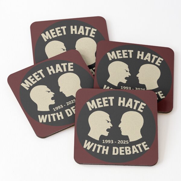 Item preview, Meet Hate With Debate designed and sold by xprshnz-designs.