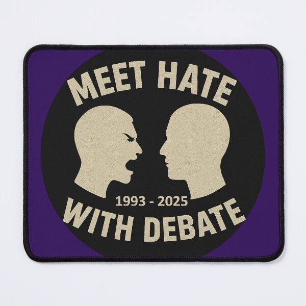 Item preview, Meet Hate With Debate designed and sold by xprshnz-designs.