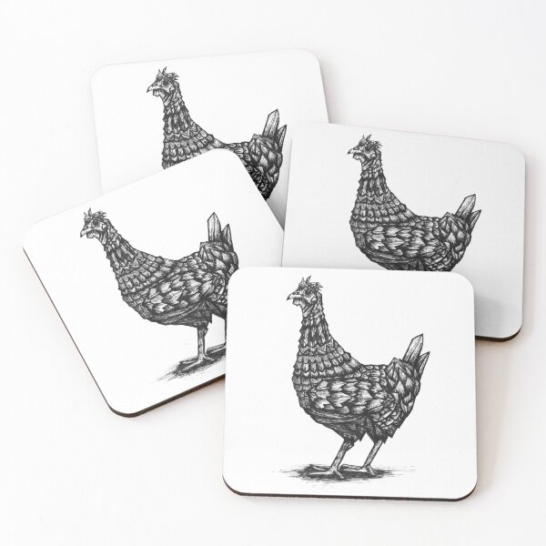 Item preview, chicken poly designed and sold by angeldecuir.