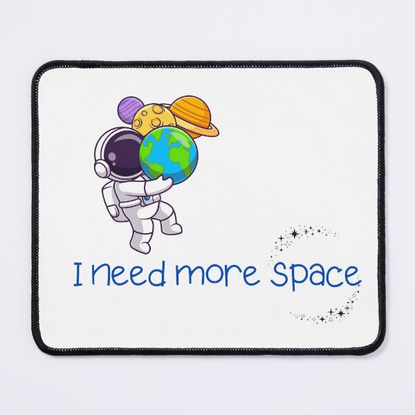 Item preview, I Need More Space Funny Astronaut with Planets designed and sold by Quitecorner.