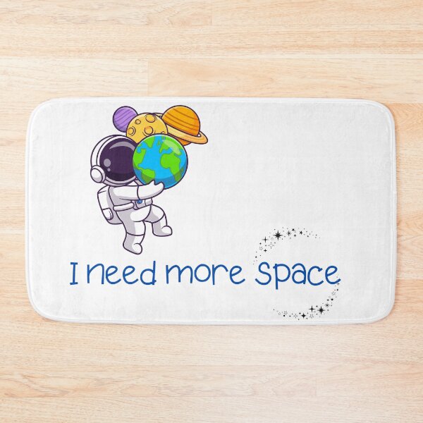 Item preview, I Need More Space Funny Astronaut with Planets designed and sold by Quitecorner.