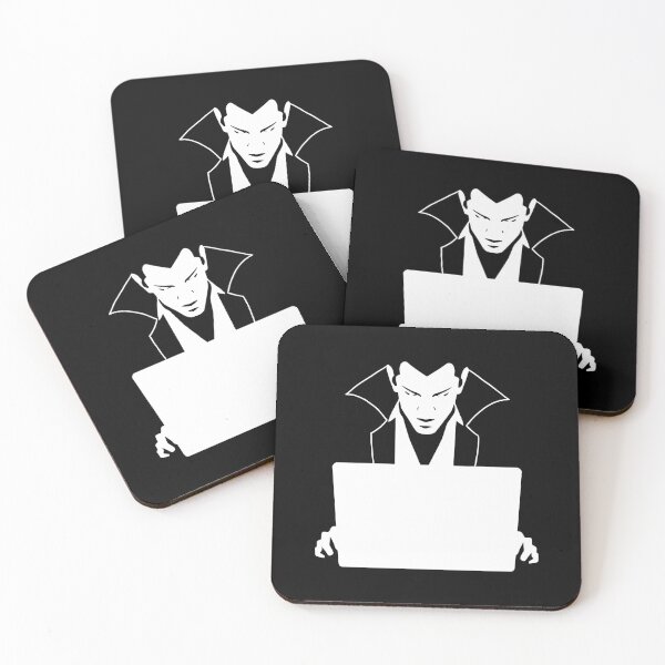 Item preview, Vampire Hacker minimalist silhouette designed and sold by DevDreamDesign.