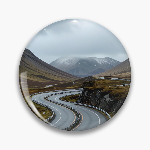 Item preview, round s curve cloudy day scenic design designed and sold by SmashingDeals.