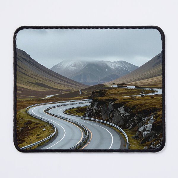 Item preview, round s curve cloudy day scenic design designed and sold by SmashingDeals.