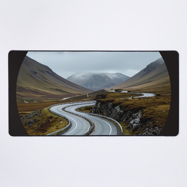 Item preview, round s curve cloudy day scenic design designed and sold by SmashingDeals.