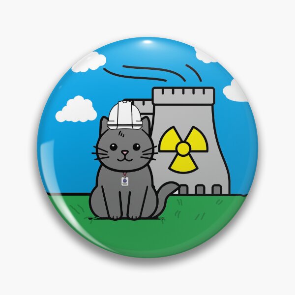 Item preview, Nuclear Engineer Cat designed and sold by Nuclear_Girly.