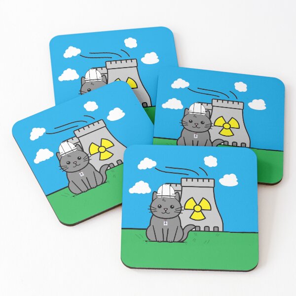 Item preview, Nuclear Engineer Cat designed and sold by Nuclear_Girly.