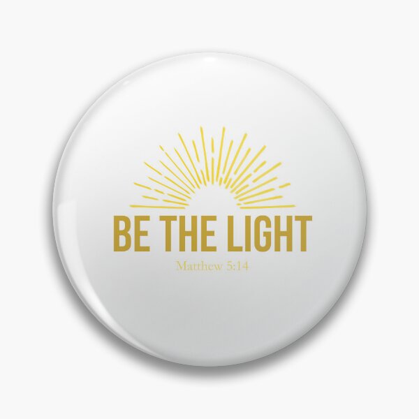 Item preview, Be the Light Christian Faith Based Spiritual Encouragement T-Shirt designed and sold by LILURA07 - Designs By Lily .