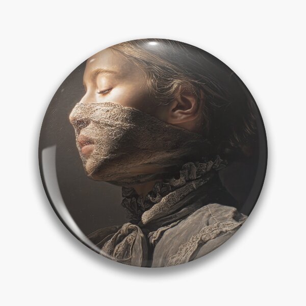 Item preview, Victorian Woman With Lace Veil in Golden Light designed and sold by Shannon Hilson.