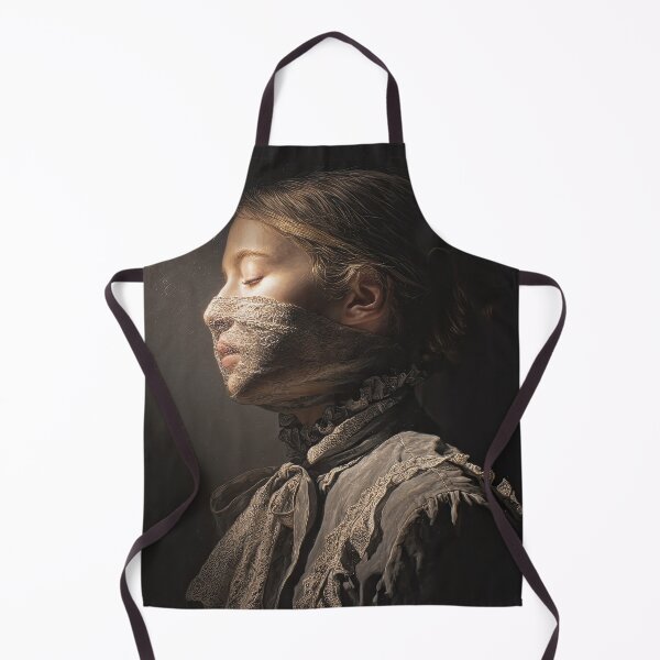 Item preview, Victorian Woman With Lace Veil in Golden Light designed and sold by Shannon Hilson.