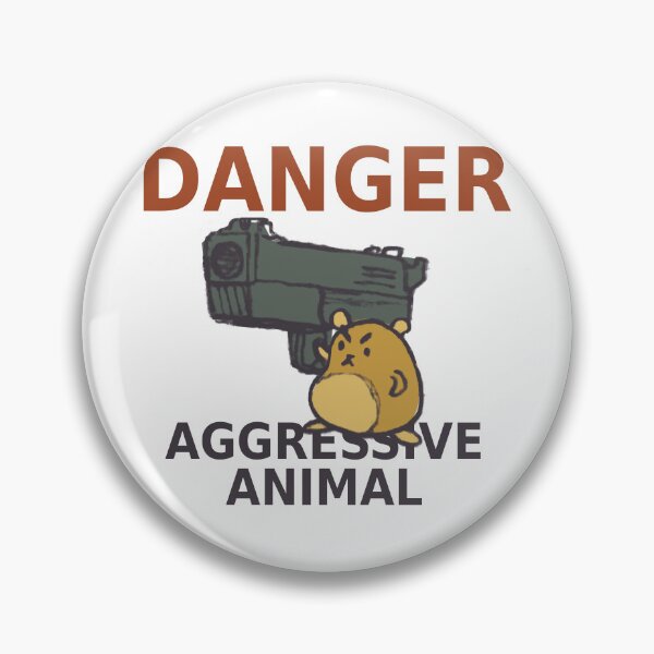 Item preview, Danger! Aggressive Animal designed and sold by OvuLucas.