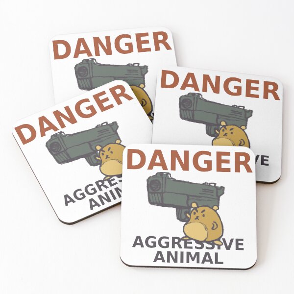 Item preview, Danger! Aggressive Animal designed and sold by OvuLucas.