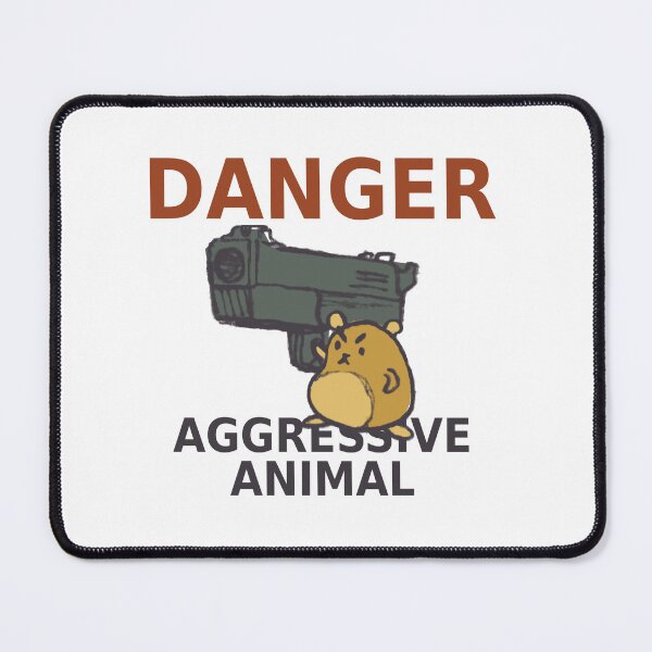 Item preview, Danger! Aggressive Animal designed and sold by OvuLucas.