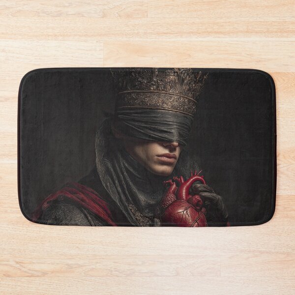 Item preview, Blindfolded King Holding a Heart in Darkness designed and sold by Shannon Hilson.