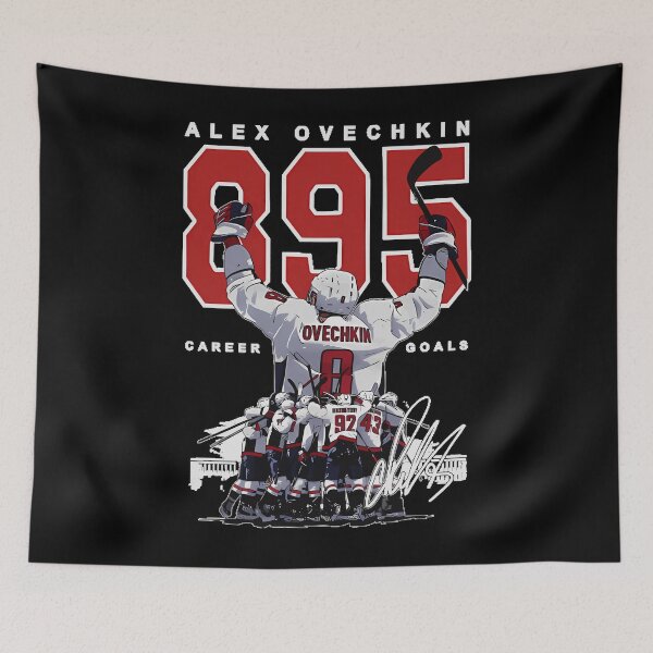Item preview, Alexander Ovechkin 895 Goals Record Hockey Legend   designed and sold by ShirleyMPage.