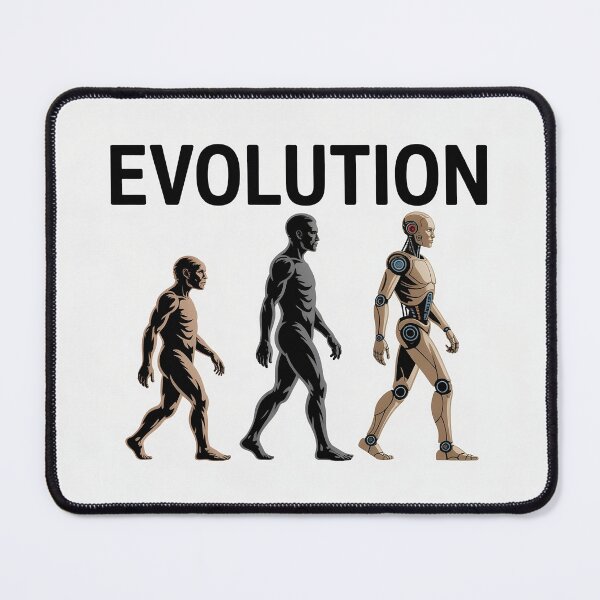Item preview, "Evolution – From Human to Machine" designed and sold by HolisticFurArt.