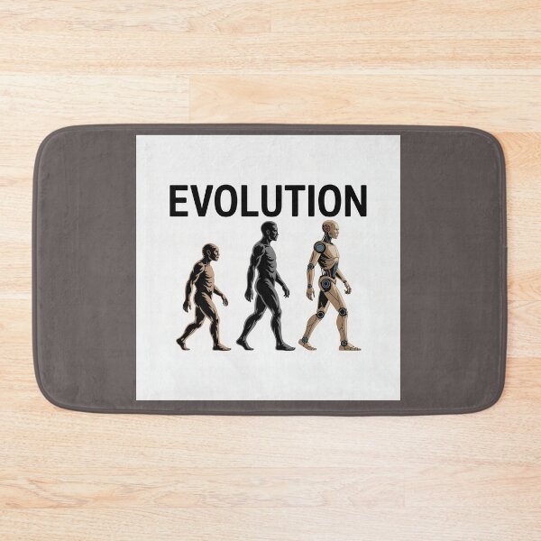 Item preview, "Evolution – From Human to Machine" designed and sold by HolisticFurArt.