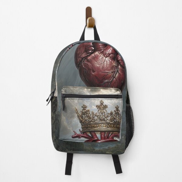 Item preview, Crowned Anatomical Heart in Radiant Light designed and sold by Shannon Hilson.