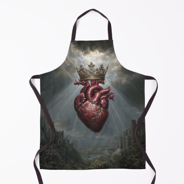 Item preview, Crowned Anatomical Heart in Radiant Light designed and sold by Shannon Hilson.