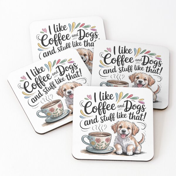 Item preview, Coffee and Dogs designed and sold by oasisbt.
