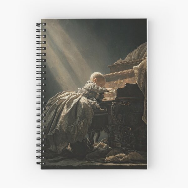 Item preview, Victorian Child Asleep at a Piano in Sunlight designed and sold by Shannon Hilson.