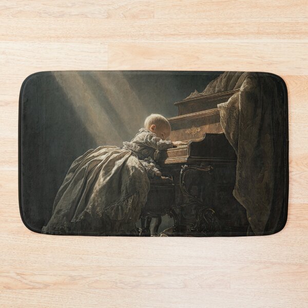 Item preview, Victorian Child Asleep at a Piano in Sunlight designed and sold by Shannon Hilson.