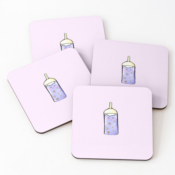 Item preview, Kawaii Boba Bubble Tea | Cute Kawaii Drink Sticker designed and sold by Worth Melting For.