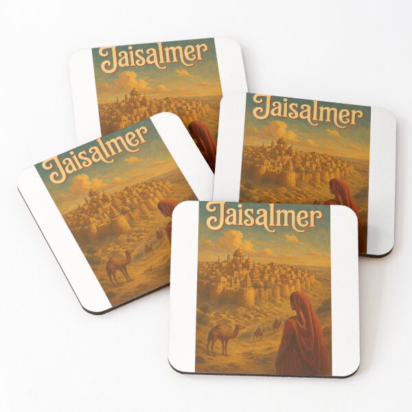 Item preview, Jaisalmer India Golden Fort and Desert Caravan designed and sold by Places On Earth.
