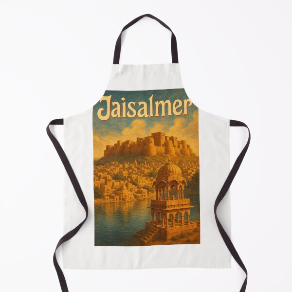 Item preview, Jaisalmer India Fort and Gadisar Lake Pavilion designed and sold by Places On Earth.