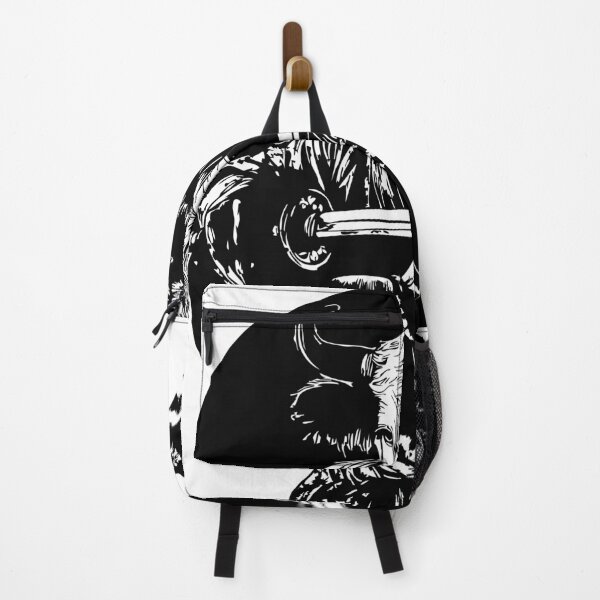 Item preview, Swordsman Bull Warrior Art - Black and White Samurai Design designed and sold by noolook.