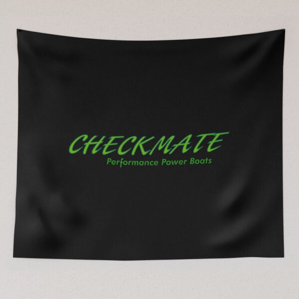 Item preview, Checkmate Performance Power Boats Lime Green designed and sold by ChristinasMess.