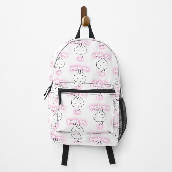 Item preview, Minimalistic Cat Pun Shirt | Pick Me Up Cute Kawaii Cat Tee designed and sold by Fab-Cat.