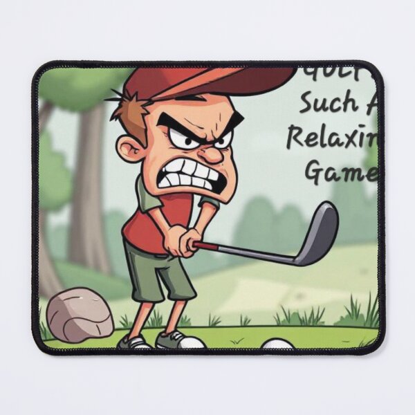 Item preview, GOLF! Such A Relaxing Game designed and sold by MrWhoIsCookie.