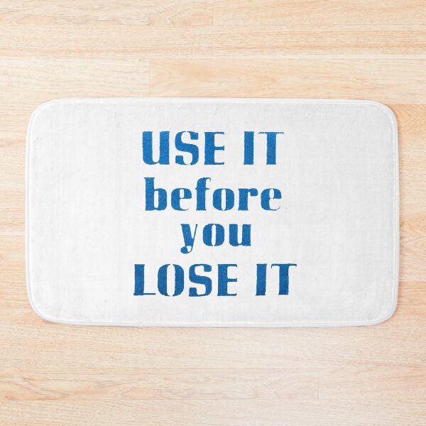 Item preview, Vintage Use It Or Lose It designed and sold by QuayTradingCo.